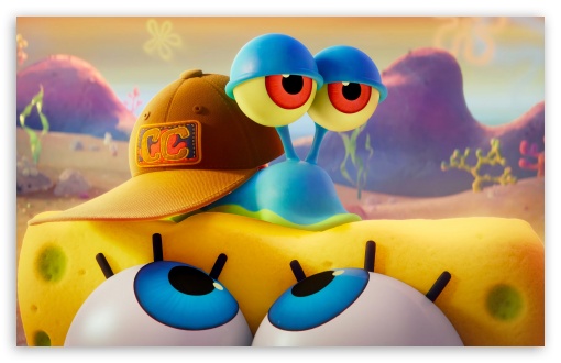 Gary the Snail, Spongebob, Funny UltraHD Wallpaper for UHD 16:9 ; HD 16:9 ; Widescreen 16:10 5:3 ; Fullscreen 4:3 5:4 3:2 ; Tablet 1:1 ;