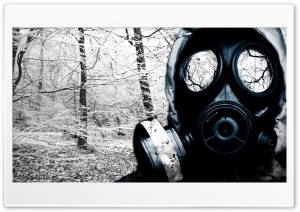 Gas Mask Ultra HD Wallpaper for 4K UHD Widescreen Desktop, Lockscreen, Screensaver, TV, Tablet, Smartphone