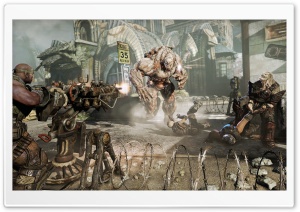Gears Of War 3 Screenshot Ultra HD Wallpaper for 4K UHD Widescreen desktop, tablet & smartphone