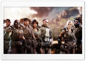 Gears Of War 3 Team Ultra HD Wallpaper for 4K UHD Widescreen desktop, tablet & smartphone