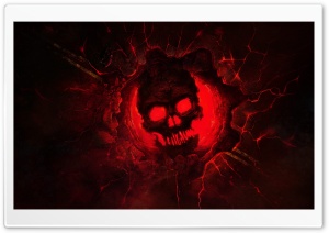 Gears of War E-Day Emergence Begins Logo Video Game 4K UHD Wallpaper for Widescreen and UltraWide Desktop, UltraHD TV, Smartphone, Tablet