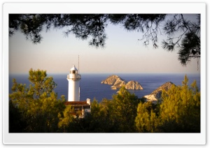 Gelidonya Lighthouse Ultra HD Wallpaper for 4K UHD Widescreen desktop, tablet & smartphone