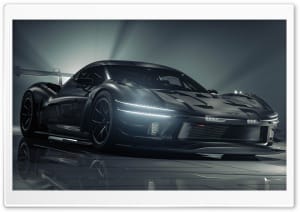 Genesis Magma GT3 Concept Racing Supercar Car 4K UHD Wallpaper for Widescreen and UltraWide Desktop, UltraHD TV, Smartphone, Tablet