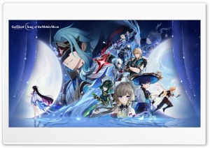 Genshin Impact Song of the Welkin Moon Postlude 4K UHD Wallpaper for Widescreen and UltraWide Desktop, UltraHD TV, Smartphone, Tablet
