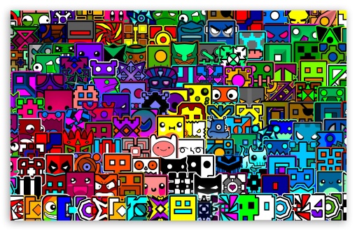 Geometry Dash Family UltraHD Wallpaper for UHD 16:9 ; HD 16:9 ; UltraWide 21:9 24:10 32:9 32:10 ; Widescreen 16:10 5:3 ; Fullscreen 4:3 5:4 3:2 ; Tablet 1:1 ; Mobile 9:16 9:19.5 9:20 10:16 2:3 3:5 3:4 ; Dual 16:10 5:3 16:9 4:3 5:4 3:2 ;