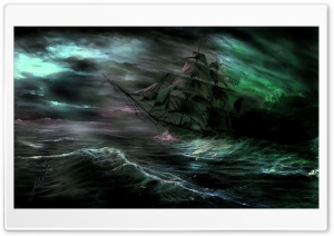 ghost ship 4K UHD Wallpaper for Widescreen and UltraWide Desktop, UltraHD TV, Smartphone, Tablet
