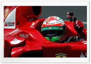Giancarlo Fisichella Ferrari Formula 1 Driver Ultra HD Wallpaper for 4K UHD Widescreen desktop, tablet & smartphone