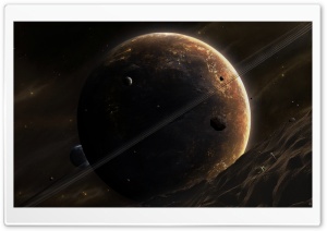 Giant Planet Ultra HD Wallpaper for 4K UHD Widescreen desktop, tablet & smartphone