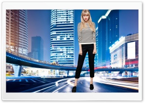 Giantess Taylor Swift Ultra HD Wallpaper for 4K UHD Widescreen desktop, tablet & smartphone