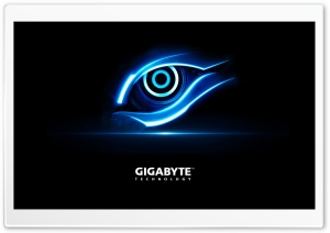 Gigabyte Blue Eye Ultra HD Wallpaper for 4K UHD Widescreen desktop, tablet & smartphone