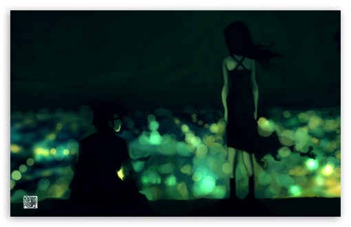 Anime - Boy And Girl, Different Background Wallpaper Download