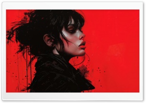 Girl Dark Art Ultra HD Wallpaper for 4K UHD Widescreen desktop, tablet & smartphone