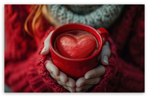 Girl Hands Holding a Mug of Hot Beverage UltraHD Wallpaper for UHD 16:9 ; HD 16:9 ; UltraWide 21:9 24:10 ; Widescreen 16:10 5:3 ; Fullscreen 4:3 5:4 3:2 ; Tablet 1:1 ; Mobile 10:16 2:3 3:5 3:4 ;