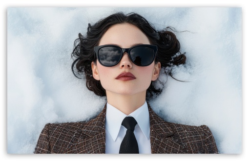 Girl in a Suit with Sunglasses UltraHD Wallpaper for UHD 16:9 ; HD 16:9 ; UltraWide 21:9 24:10 ; Widescreen 16:10 5:3 ; Fullscreen 4:3 5:4 3:2 ; Tablet 1:1 ; Mobile 9:16 9:19.5 9:20 9:21 9:22 10:16 2:3 3:5 3:4 ;