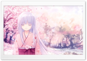 Girl In Kimono Ultra HD Wallpaper for 4K UHD Widescreen desktop, tablet & smartphone