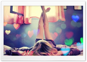 Girl In Love Ultra HD Wallpaper for 4K UHD Widescreen desktop, tablet & smartphone