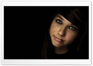Girl In The Dark Ultra HD Wallpaper for 4K UHD Widescreen desktop, tablet & smartphone