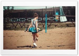 girl on the beach ART.IRBIS Production Ultra HD Wallpaper for 4K UHD Widescreen desktop, tablet & smartphone