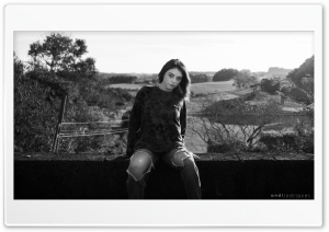 Girl On The Bridge Ultra HD Wallpaper for 4K UHD Widescreen desktop, tablet & smartphone