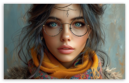 Girl Portrait Digital Art UltraHD Wallpaper for UHD 16:9 ; HD 16:9 ; UltraWide 21:9 24:10 32:10 ; Widescreen 16:10 5:3 ; Fullscreen 4:3 5:4 3:2 ; Tablet 1:1 ; Mobile 9:16 9:19.5 9:20 9:21 10:16 2:3 3:5 3:4 ; Dual 16:10 5:3 4:3 5:4 3:2 ;