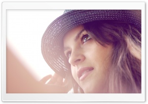Girl Wearing A Hat Ultra HD Wallpaper for 4K UHD Widescreen desktop, tablet & smartphone