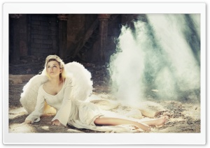 Girl With Angel Wings Ultra HD Wallpaper for 4K UHD Widescreen desktop, tablet & smartphone