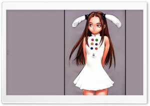 Girl With Bunny Ears Drawing, Anime Ultra HD Wallpaper for 4K UHD Widescreen desktop, tablet & smartphone