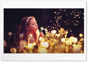 girl with flower Ultra HD Wallpaper for 4K UHD Widescreen desktop, tablet & smartphone