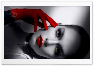 Girl With Red Glove Ultra HD Wallpaper for 4K UHD Widescreen desktop, tablet & smartphone