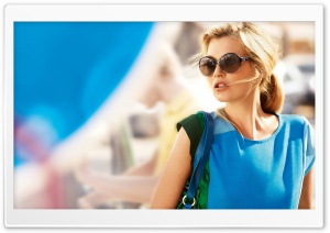Girl with Sunglasses Ultra HD Wallpaper for 4K UHD Widescreen desktop, tablet & smartphone