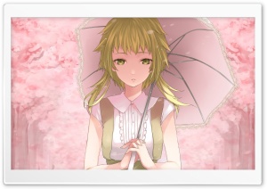 Girl With Umbrella Ultra HD Wallpaper for 4K UHD Widescreen desktop, tablet & smartphone