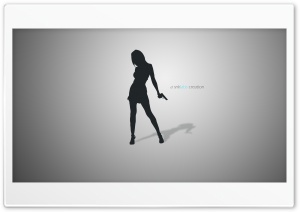 Girls, Guns and Minimalism Ultra HD Wallpaper for 4K UHD Widescreen desktop, tablet & smartphone