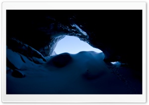 Glacier Cave Ultra HD Wallpaper for 4K UHD Widescreen desktop, tablet & smartphone