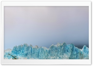 Glacier In The Fog Ultra HD Wallpaper for 4K UHD Widescreen desktop, tablet & smartphone
