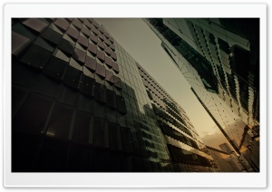 Glass Buildings Ultra HD Wallpaper for 4K UHD Widescreen desktop, tablet & smartphone