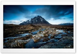 Glen Coe, Highlands of Scotland, Nature Ultra HD Wallpaper for 4K UHD Widescreen desktop, tablet & smartphone