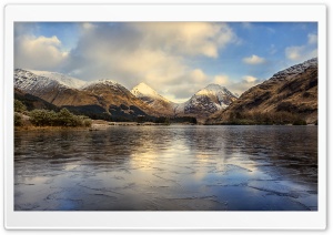Glen Etive glen, Highlands of Scotland Ultra HD Wallpaper for 4K UHD Widescreen desktop, tablet & smartphone