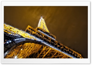 Glittering night in Paris Ultra HD Wallpaper for 4K UHD Widescreen desktop, tablet & smartphone