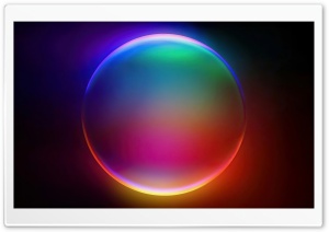 Glow Aesthetic Circle Ultra HD Wallpaper for 4K UHD Widescreen desktop, tablet & smartphone