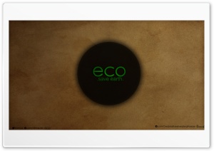 Go ECO Save Earth_nithin suren Ultra HD Wallpaper for 4K UHD Widescreen desktop, tablet & smartphone