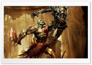 God Of War 3, Game Ultra HD Wallpaper for 4K UHD Widescreen desktop, tablet & smartphone
