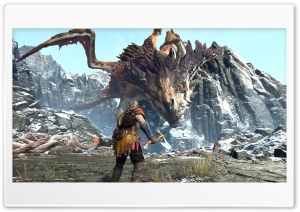 god of war 4k 4K UHD Wallpaper for Widescreen and UltraWide Desktop, UltraHD TV, Smartphone, Tablet