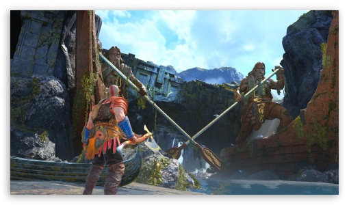 god of war 4k UltraHD Wallpaper for UHD 16:9 ; HD 16:9 ;