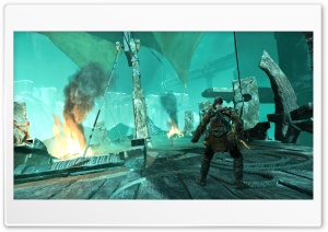 god of war 4k 4K UHD Wallpaper for Widescreen and UltraWide Desktop, UltraHD TV, Smartphone, Tablet