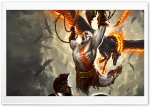 God Of War, Game Battle Ultra HD Wallpaper for 4K UHD Widescreen desktop, tablet & smartphone