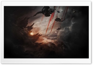 Godzilla 2014 Movie Ultra HD Wallpaper for 4K UHD Widescreen desktop, tablet & smartphone