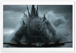 Godzilla Minus Zero 2026 Movie 4K UHD Wallpaper for Widescreen and UltraWide Desktop, UltraHD TV, Smartphone, Tablet
