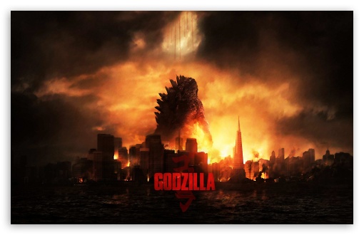 Godzilla Movie 2014 UltraHD Wallpaper for HD 16:9 ; Widescreen 16:10 5:3 ; Fullscreen 4:3 5:4 3:2 ; Tablet 1:1 ; Mobile 3:5 3:4 ;