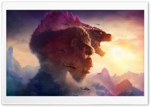 Godzilla x Kong The New Empire 2024 Movie, Rio de Janeiro Ultra HD Wallpaper for 4K UHD Widescreen desktop, tablet & smartphone