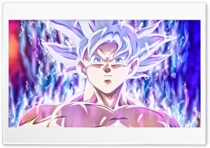 Goku Mastered Ultra Instinct 4K UHD Wallpaper for Widescreen and UltraWide Desktop, UltraHD TV, Smartphone, Tablet